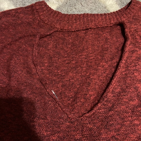 American Eagle Open Back Sweater - Picture 3 of 5